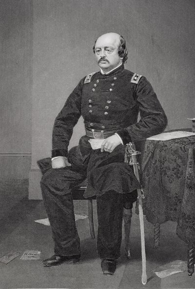 بنيامين فرانكلين بتلر (1818-1893) بواسطة ألونزو تشابل